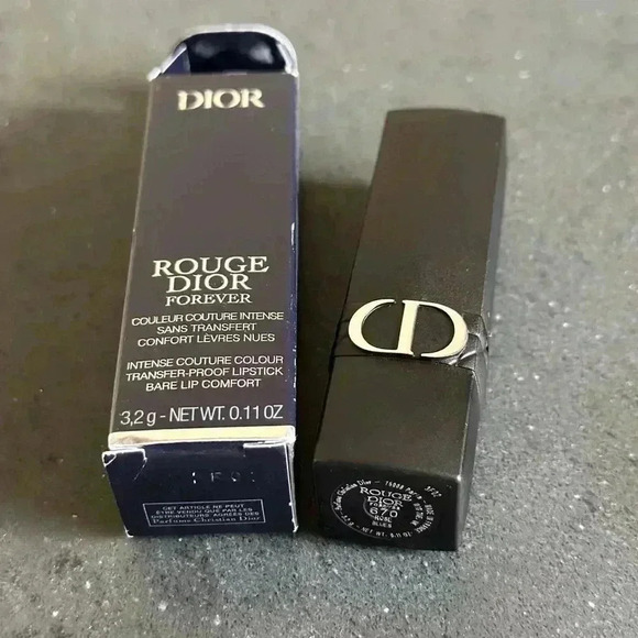 NEW Dior Rouge Dior Forever Transfer-Proof Lipstick-670 - Picture 4 of 7